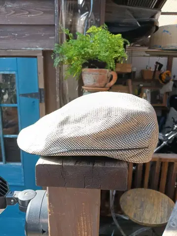 플랫 헤드 COTTON LINEN HUNTING BLK WHT 사이즈 1