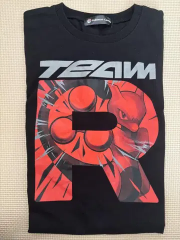 포켓몬 Team rocket 로켓단 티셔츠 뮤츠 M 사이즈