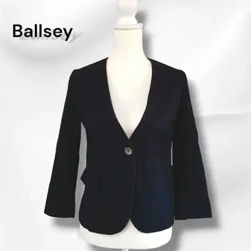 새상품급 Ballsey 노카라 자켓 네이비 M 보르지 긴팔 가을 옷