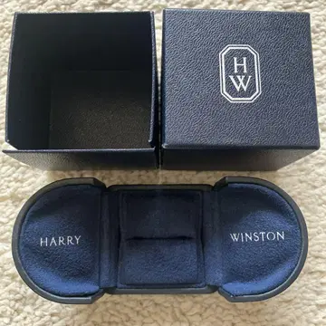 HARRY WINSTON 해리 윈스턴 반지 케이스 네이비