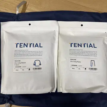 TENTIAL BAKUNE 롱 T셔츠 & 롱 팬츠 세트
