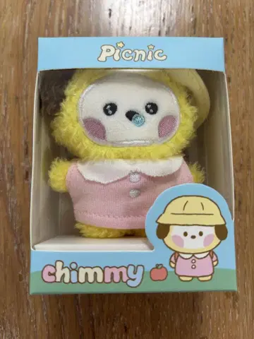 BT21 mini minini 봉제 인형 (PICNIC) CHIMMY
