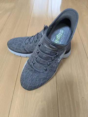 새상품급 경량 쾌적 SKECHERS 슬립인스 [26cm] 니트 스니커즈