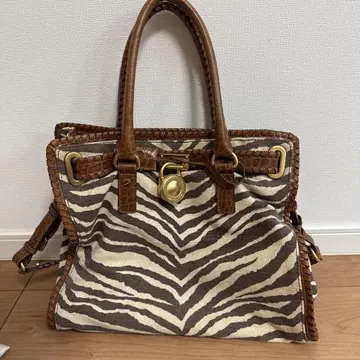 MICHAEL KORS 얼룩말 패턴 백