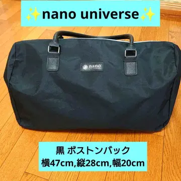 인기 nano UNIVERSE 블랙 보스턴백