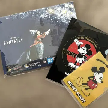 Disney 아트 보드 제일복권 A상 클리어 파일 포함