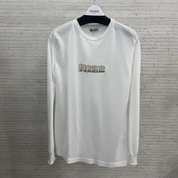 PICONE 자수 로고 긴팔 티셔츠 사이즈 M