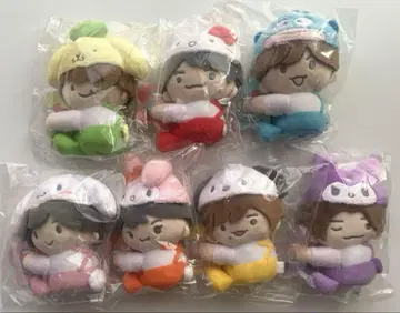 나니와단시 x 산리오 캐릭터즈 클립 마스코트