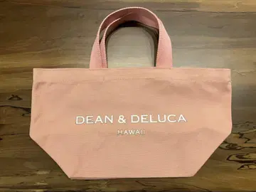DEAN & DELUCA 하와이 한정판 핑크 토트백 S 사이즈