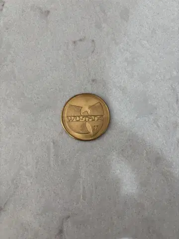 *희귀* Wu Tang Clan 코인 1997