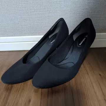 블랙 하이힐 스틸레토 24.5cm