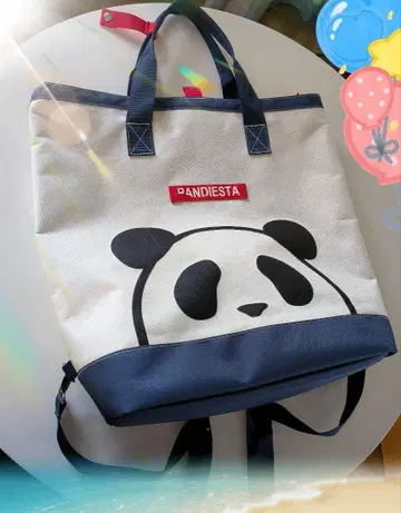 팬디에스타 2WAY 토트백 백팩 팬더 대용량