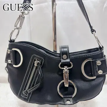 새상품급 GUESS 블랙 숄더백 액세서리 파우치