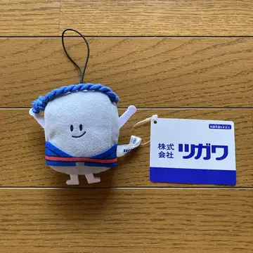 츠가와 봉제 인형 키링 약 10cm 츠가반 마스코트 미사용