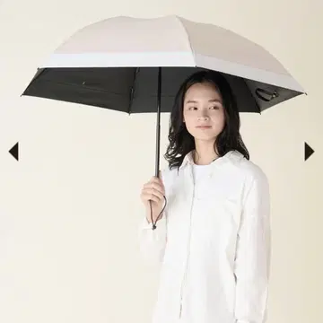 SUN BARRIER 100 접이식 양산 핑크