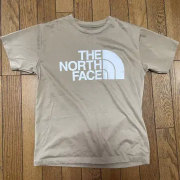 THE NORTH FACE 베이지 T셔츠