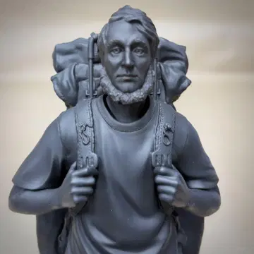사상가 피규어 Mountain man Research 신동 미사용품