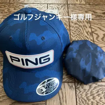 PING 카모 패턴 캡 FLEXFIT110