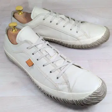 스핑글 무브 27.5cm 아이보리 가죽 스니커즈 A604