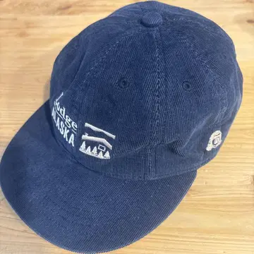tacoma fuji Lodge Alaska 코듀로이 캡 네이비