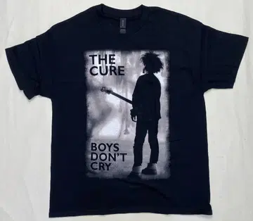 THE CURE 큐어 BOYS DON'T CRY L 사이즈 티셔츠 정품