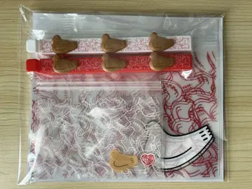하토 사브레 토시마야 하토의 날 세트 지퍼백 클립