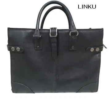 LINKU 블랙 토트백 비즈니스 백