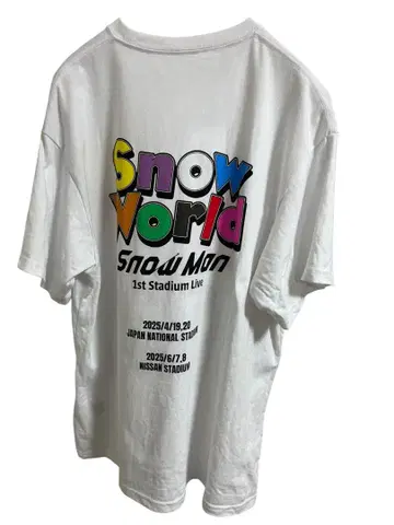 Snow Man 스노우맨 1st Stadium Live 티셔츠