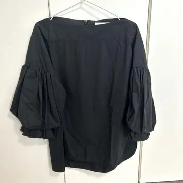 엔폴드 블라우스 블랙 36
