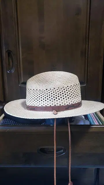 STETSON 메쉬 스트로 햇 밀짚