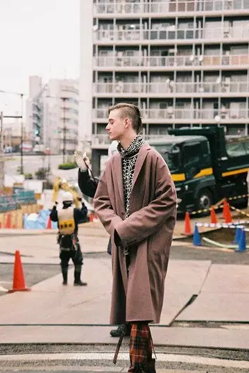LAD MUSICIAN 라드 뮤지션 오버사이즈 코트