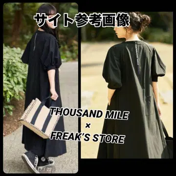 THOUSAND MILE FREAK'S STORE 퍼프 슬리브 원피스