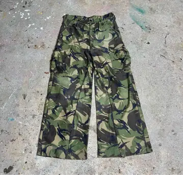 영국군 DPM 리자드 카모 wide baggy cargo 플레어 배기
