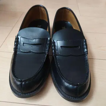 HARUTA 블랙 로퍼 28cm