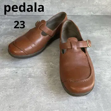 [새상품급] 페달라 pedala 슬립온 벨트 워킹 가죽 23cm