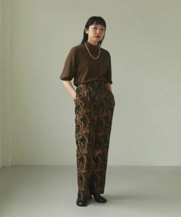 TODAYFUL(투데이풀) Jacquard Slit Trousers
