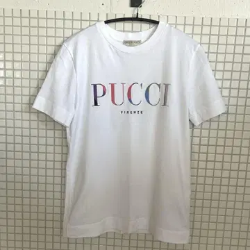 EMILO PUCCI 에밀리오 푸치 로고 티 S 사이즈