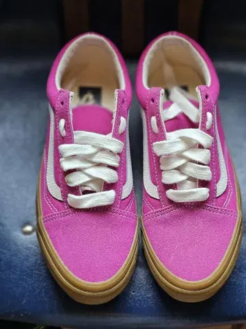 핑크 스니커즈 24cm vans