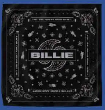BILLIE EILISH 반다나 블랙