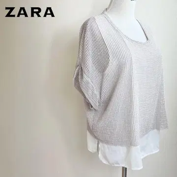 ZARA 자라 레이어드 스타일 니트 탑