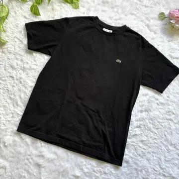 LACOSTE 카노코 티셔츠 블랙 M 라코스테