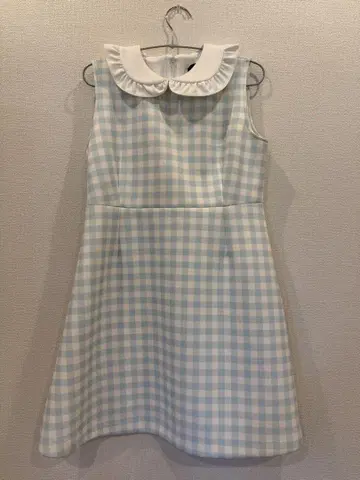 jiltu petit frill dress 블루 M 질추