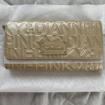 PINKY & DIANNE 골드 장지갑