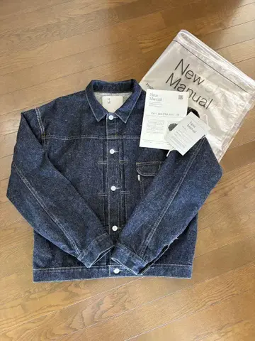 New Manual #001 T-BACK DENIM JACKET