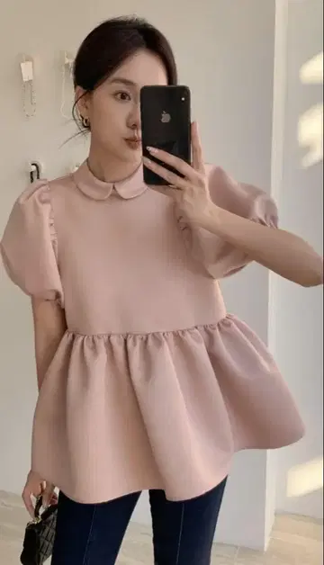 CLARISSE PEARL BUTTON TOPS