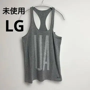 [미사용] 언더아머 UA 탱크탑 L 그레이 LG