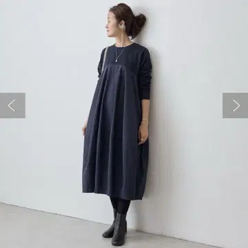 비어즐리 말 원피스 네이비 사이즈 1 택 포함 새상품
