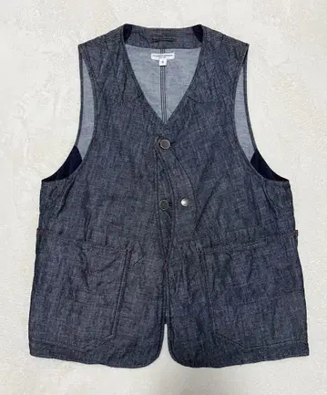 Engeneered Garments 베스트 데님 S 사이즈