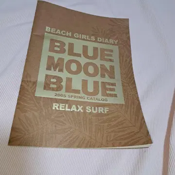 헤이세이 레트로! 2005년 BLUEMOONBLUE 스프링 카탈로그