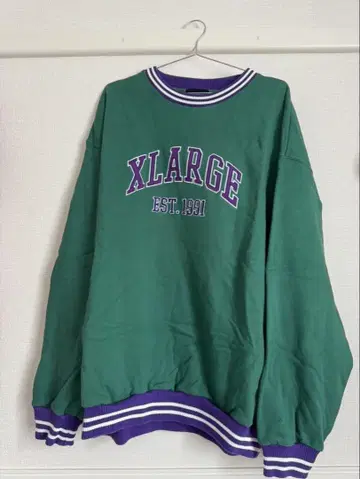 XLARGE 그린 트레이너 XL